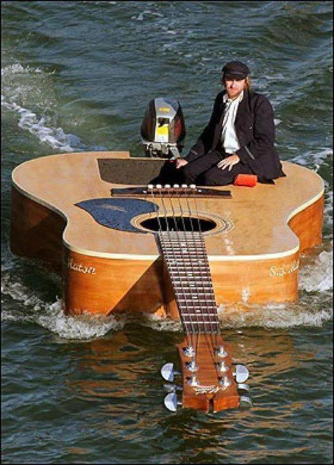 гитара-лодка